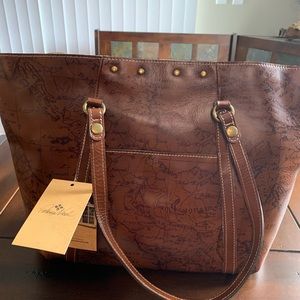 New Patricia Nash Leather extra large purse.
